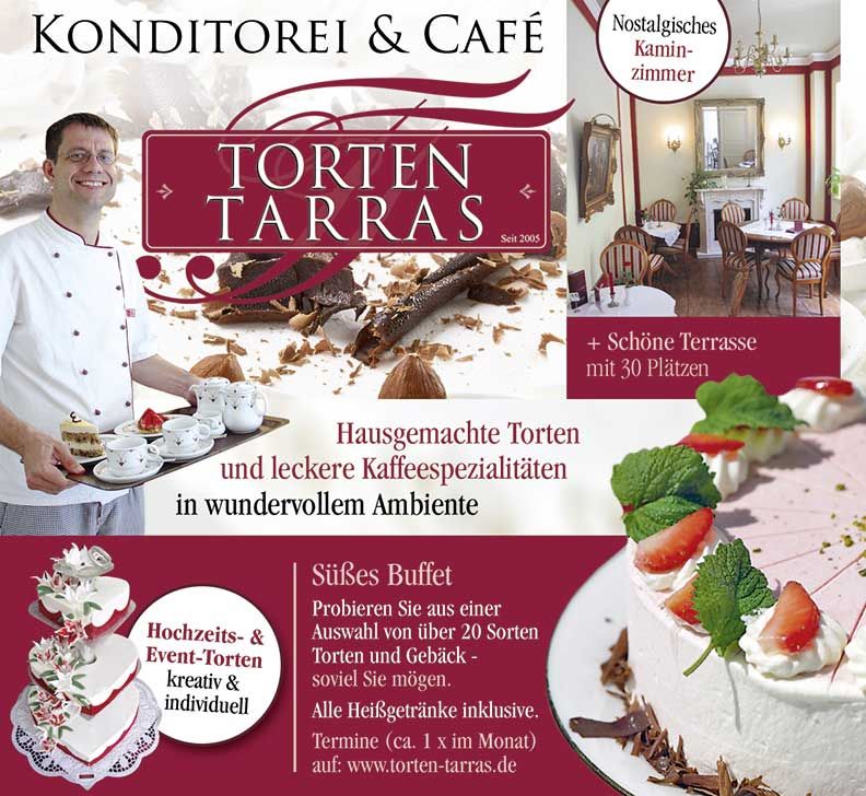 Torten Tarras - Cafe und Konditorei in Braunschweig